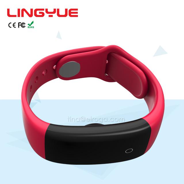 OLED Touch Screen Heart Rate Monitor Wristband Smart Fitness Tracker Watch for S 4