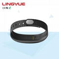 Patent design H8 pedometer heart rate monitor wristband watch for health 2