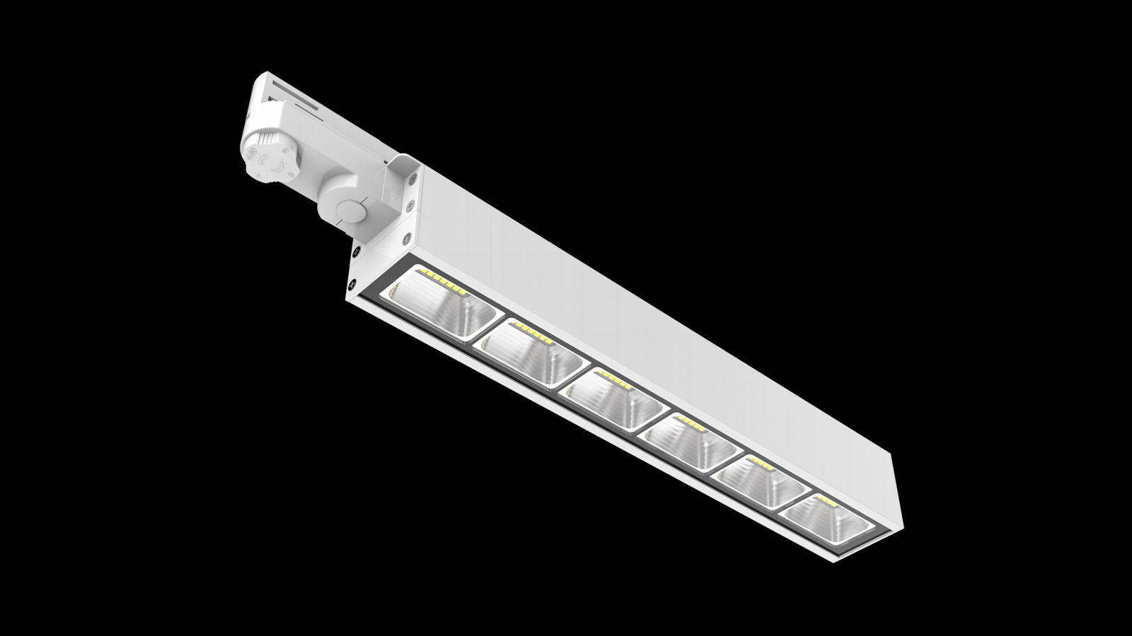 Bricks Series Linear LED Track Light 40w dimming 5 years warranty 130lm/w 3