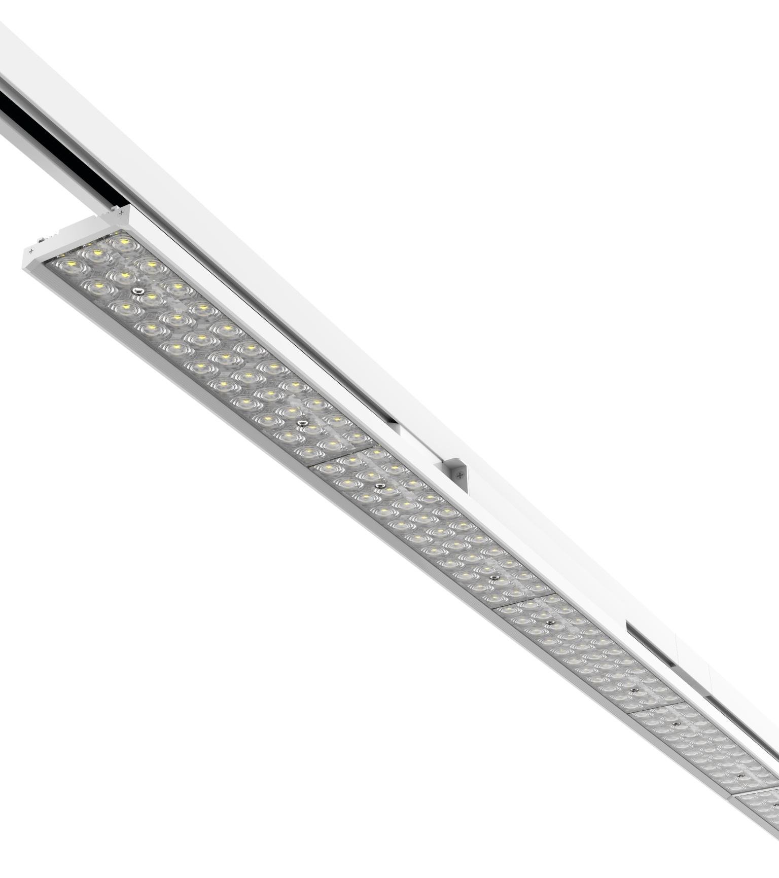Type D with lens Linear LED Track Light 40w/60w led track light 130lm/w