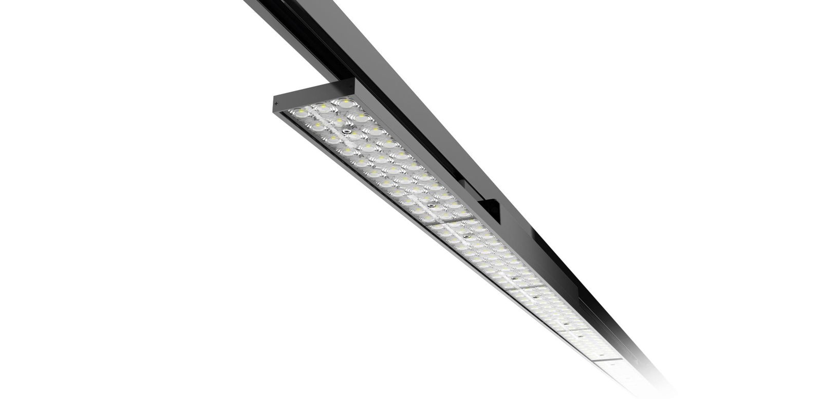 Type D with lens Linear LED Track Light 40w/60w led track light 130lm/w 2