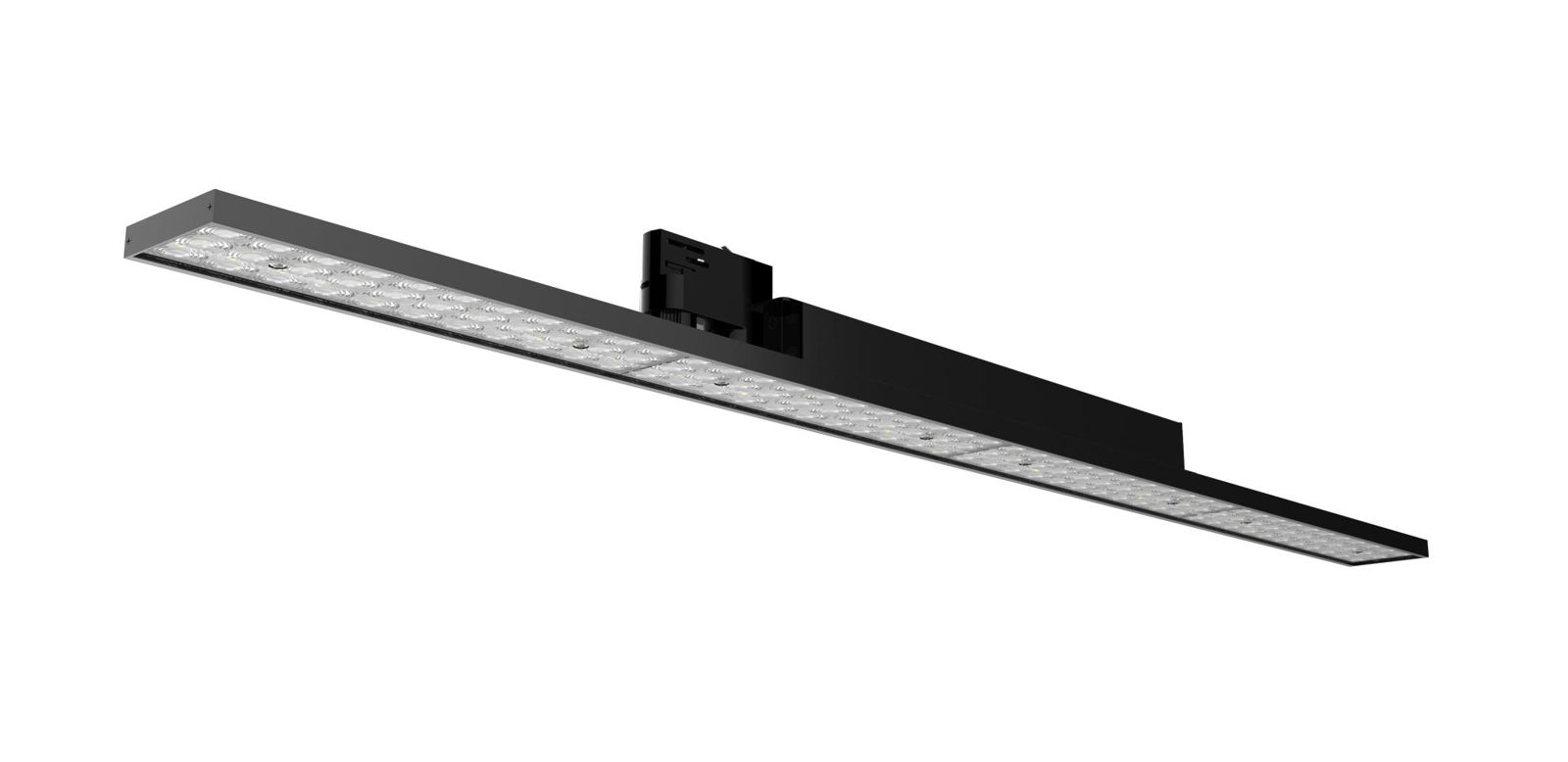 Led linear track lights 40w 60w with lens dimming 130lm/w 5 years warranty 3