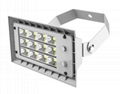 Roof  LED Flood Light AC100-277V IP66 7 years warranty 140lm/w   1