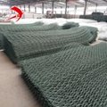  PVC coated stone cage netting 2.7mm gabion box for dam protection small gabion  1