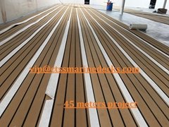 teak decks pvc decking boat floor marine floors