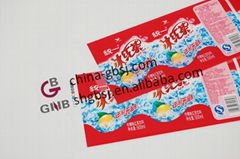 PVC  heat shrinkable film for bottle label