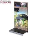 Stable Metal Wine Display Stand with Big Grpahic on the Body 2