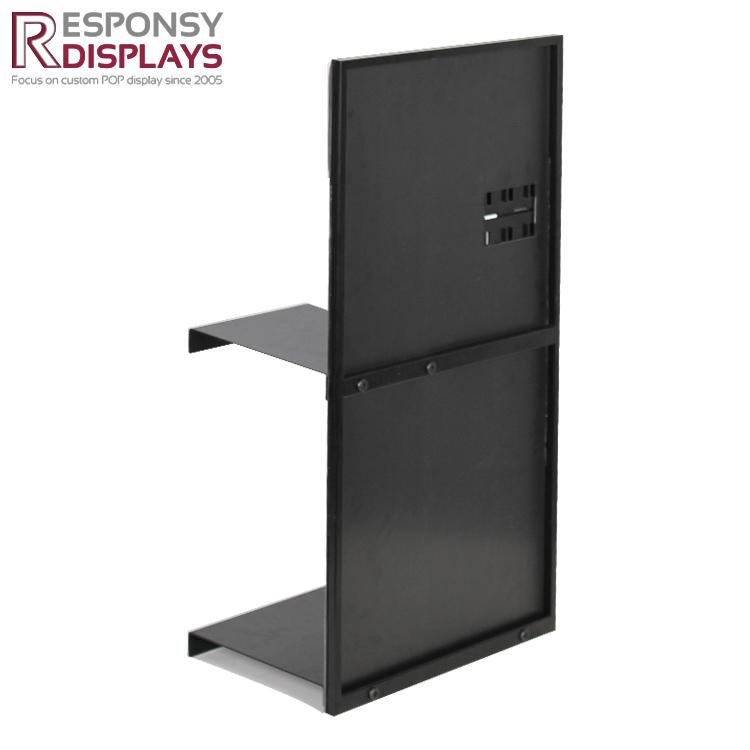 Stable Metal Wine Display Stand with Big Grpahic on the Body 3