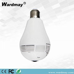 Wdm Security 360 Panoramic Camera 2.0MP Resolution Smart Home WiFi Lighting Bulb