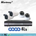 4chs H. 265 1080P Full Color in Day & Night Poe IP Camera Systems 1