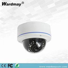 H. 265 2.0MP Smart Face Detection IR Dome Super WDR IP Camera