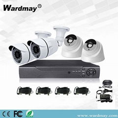 CCTV 4chs 2.0MP Video Security Surveillance Alarm DVR Systems Kits