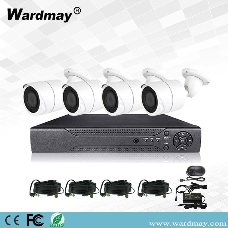 4CH 5.0MP IR Night Vision Outdoor CCTV Camera Home Security CCTV System DVR Kit