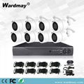 Motion Alert 4K Night Vision 8CH CCTV DVR Kit 8PCS IR Bullet Camera 8MP DVR 1