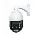 H. 265 18X 2.0MP Full Color Human Recognition and Tracking Speed Dome IP Camera