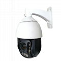 H. 265 18X 2.0MP Full Color Human Recognition and Tracking Speed Dome IP Camera