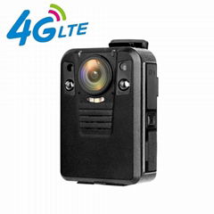 Police Body Worn Camera Recorder with Build-in 4G Sim Card WiFi GPS Two Way Comm