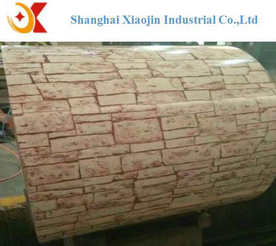 Marble Grain Series Color Prepainted Galvanized Steel Coil 