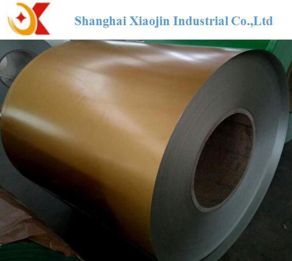 High zinc prepainted galvanized steel in coil for roofing material 2