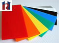 High quality separated or protected corrugated pp sheet flute plastic board