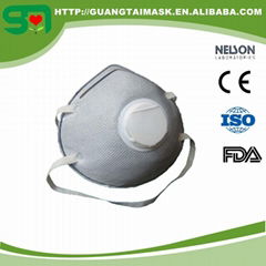 4 ply active carbon N95 solid face mask