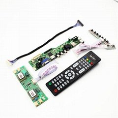 HDMI VGA AUDIO AV USB TV LCD controller board for LM170E03-TLC1 MT170EN01 V.C 