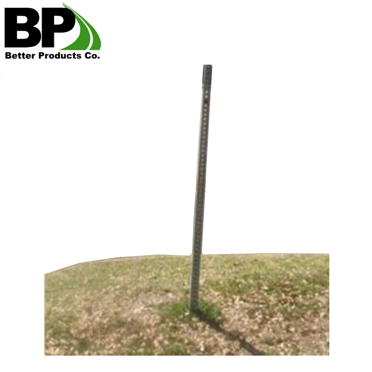 Galvanized Steel Perforated Square Sign Posts BP0001 BP (China