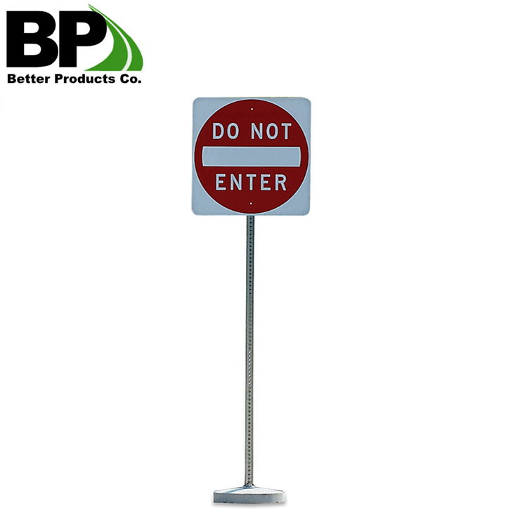 Galvanized Steel Perforated Square Sign Posts 2