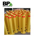 Heavy Duty Steel Pipe Safety Bollards for Parking Lot