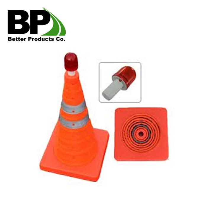Collapsible Safety Emergency Traffic Cone with Light BP0005 BP