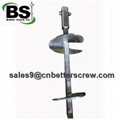 made in china soil screw anchor for Canada market 5