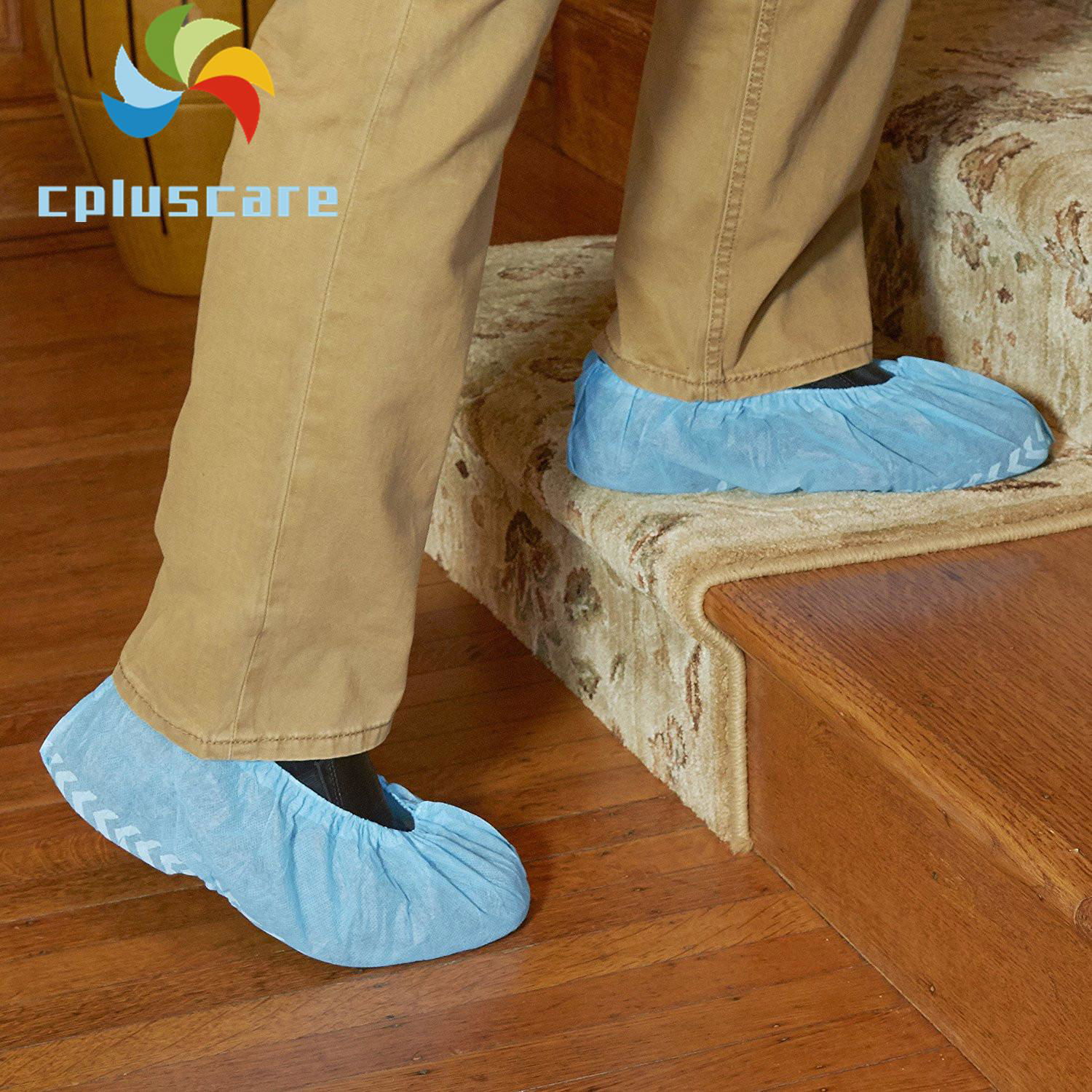 Disposable Boot Shoe Covers Non-Slip Durable Indoor 3