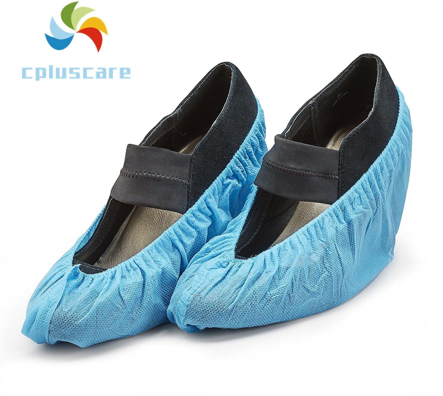 Disposable Boot Shoe Covers Non-Slip Durable Indoor 4