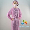 Disposable Surgical Gown Thin And Light Dust Clothes Overalls One Time Aprons Me 2