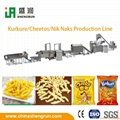 Fried Nik naks Kurkure Cheetos Snacks Making Extruder Machine 5