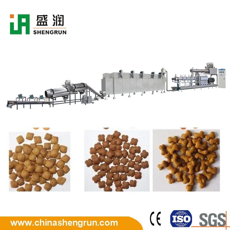 Automatic Dry Extruded Kibble Pet Food Machine 1