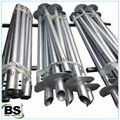 Galvanized Round Shaft Screw Piles for Solar Energy System 5