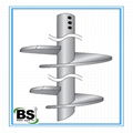 Double Blades Round Shaft Screw Piers 3