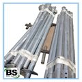 Hot Dip Galvanized ground round Shaft Helical Piers for fences 1
