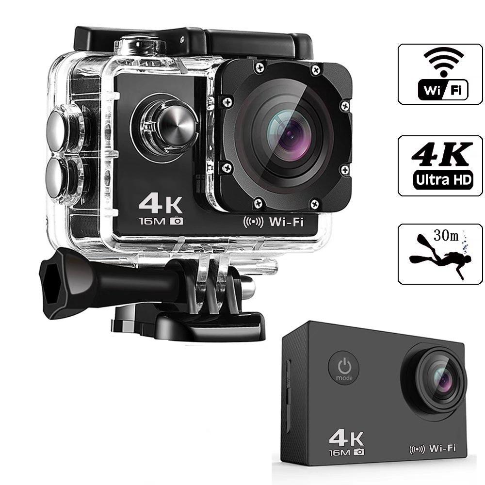 Ausek 4k 30fps wifi action camera AT30 Nuetral or OEM (China