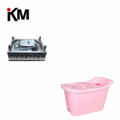 Plastic injection base tub mould