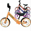 Children bicycle EVA Tyre with LED light 12" Wheel Size Kids Balance Bike 2