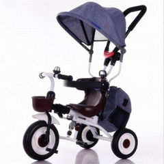 CE approved carrier 3 in 1 baby smart trike Cheap factory supply baby tricycle