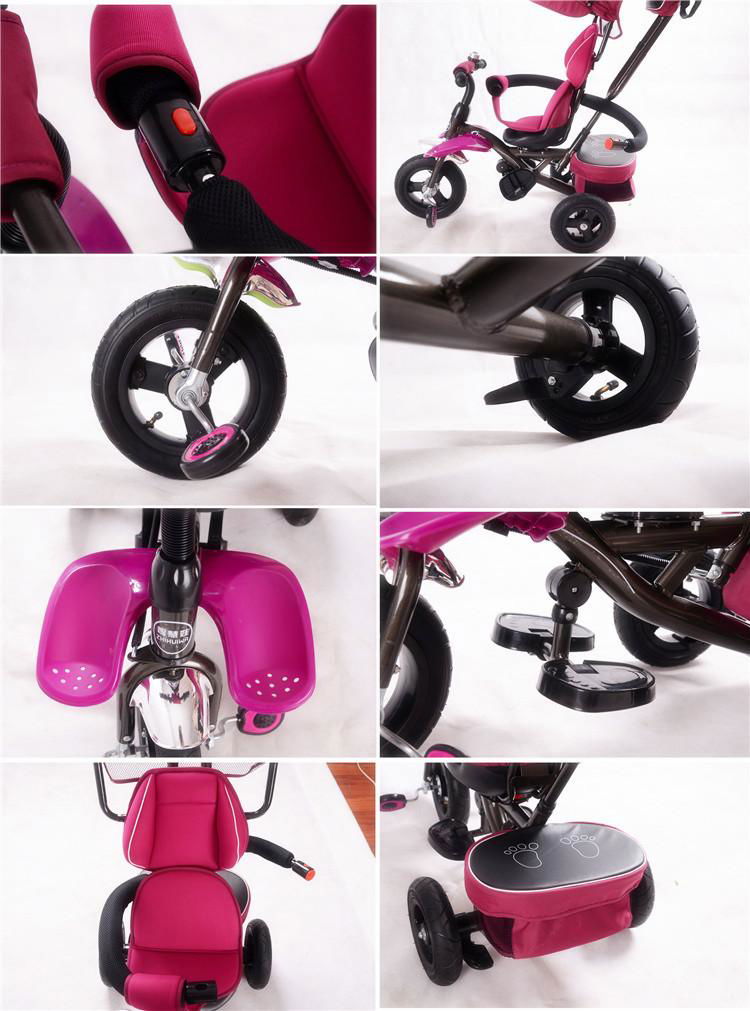 Cheap Price Factory Supply Eco-friendly PP Children Baby Tricycle Bike 5