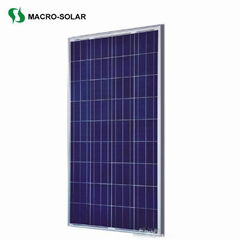 high efficiency 170w polycrystalline solar cell panel 