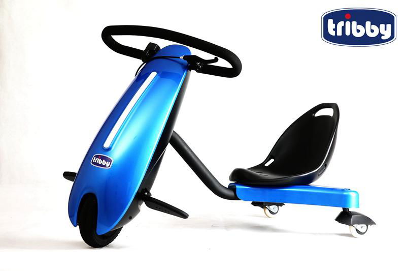 Tribby sliding portable scooter for children downhill drift trike 3