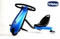 Tribby sliding portable scooter for children downhill drift trike 3