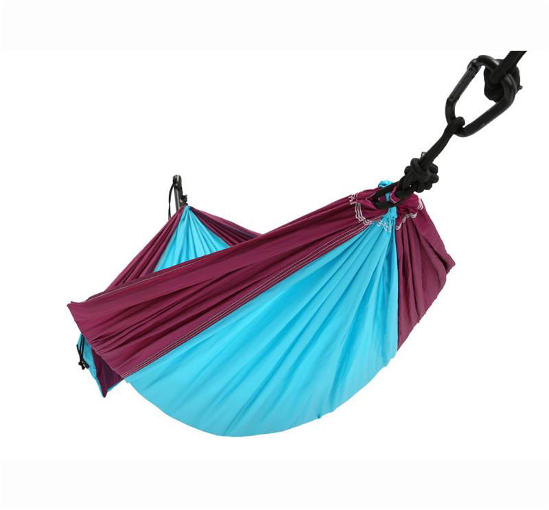 Lightweight Portable Double Person Nylon Taffeta Parachute Camping Hammock 2