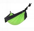 Lightweight Portable Double Person Nylon Taffeta Parachute Camping Hammock 3