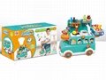 Funny Bus Cash Register Toy Set with